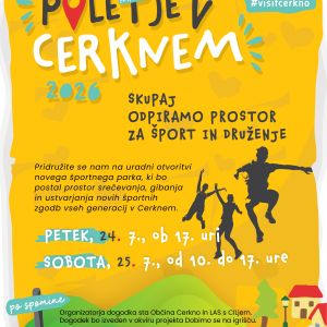Vabljeni na uradno otvoritev novega športnega parka v Cerknem