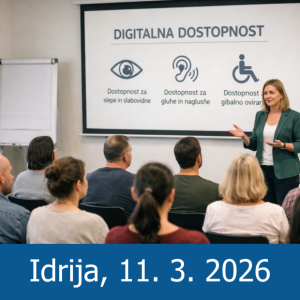 Splošno usposabljanje s področja digitalne dostopnosti