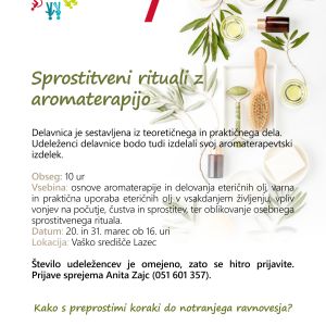 Sprostitveni rituali z aromaterapijo