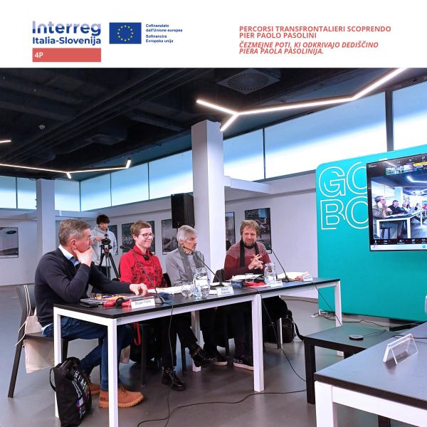 4P Čezmejne poti, ki odkrivajo dediščino Piera Paola Pasolinija”. Drugo srečanje znanstvenega odbora