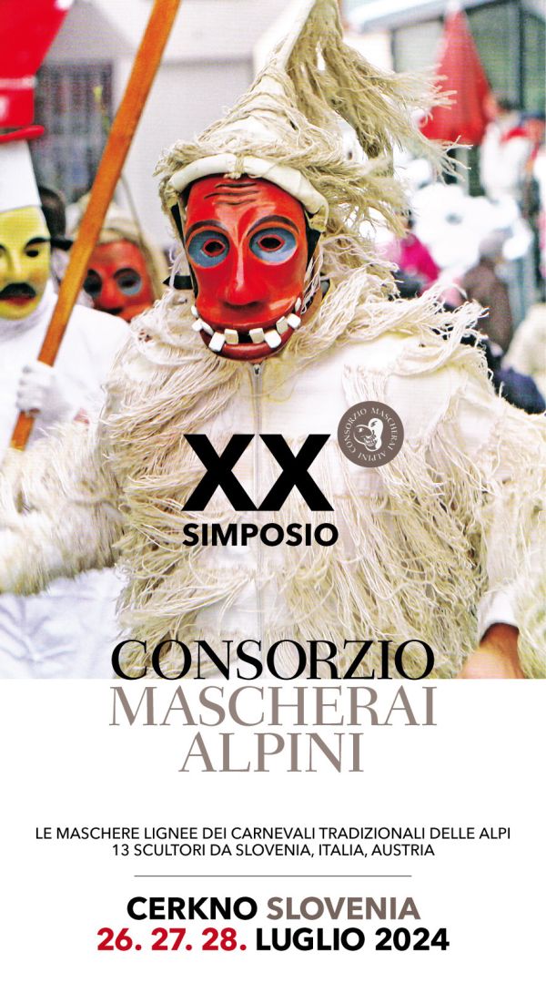 V Cerknem mednarodna rezbarska delavnica izdelave lesenih pustnih mask