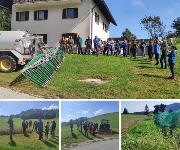 Izvedeni delavnici na temo ukrepov za zvišanje humusa in vezavo CO² v tla