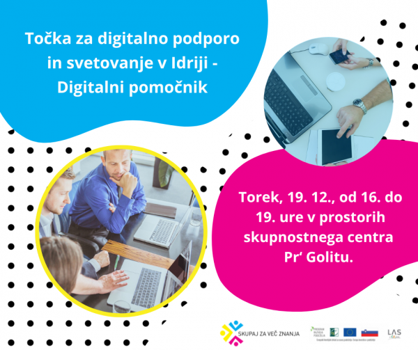 Digitalni pomočnik zopet Pr'Golitu
