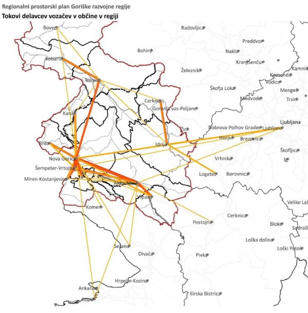 Delavnica priprave Regionalnega prostorskega plana za ožjo delovno skupino predstavnikov občin