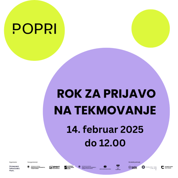 Odprte so prijave na tekmovanje POPRI 2025!