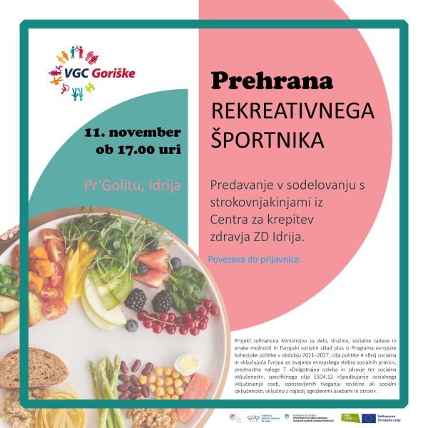 Prehrana rekreativnega športnika